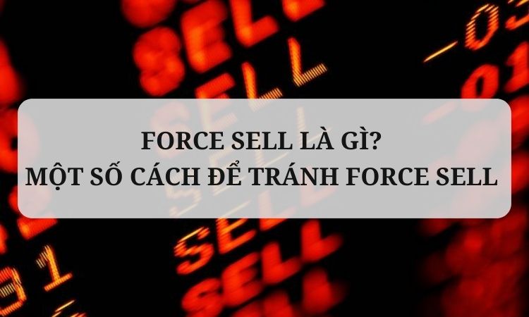 Force sell là gì? Một số cách để tránh Force sell