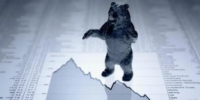 Ngược lại, thị trường gấu (Bear market) lại biểu thị cho thời điểm giá cổ phiếu giảm